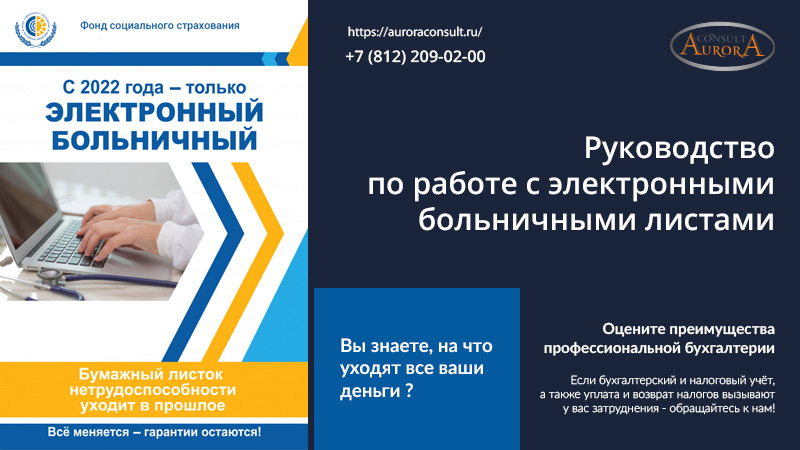 Руководство по работе с электронными больничными листами
