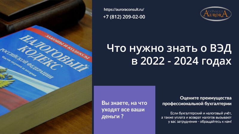 Что нужно знать о ВЭД в 2022 — 2024 годах
