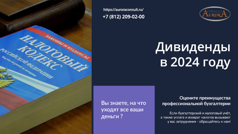 Дивиденды в 2024 году: сколько платить и как отчитываться