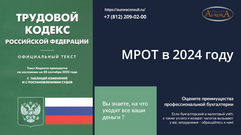 МРОТ в 2024 году